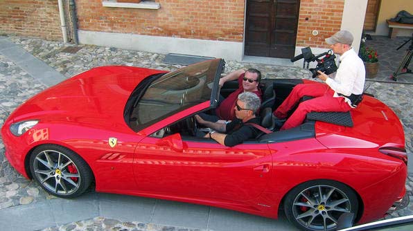 The only chef who rivals Ramsay when it comes to profanity and outragessness is Bourdain, who also sports his own Ferrari. While touring Italy Bourdain zipped around the ancient Roman roads in a cutting-edge piece of modern tech: the Ferrari California.